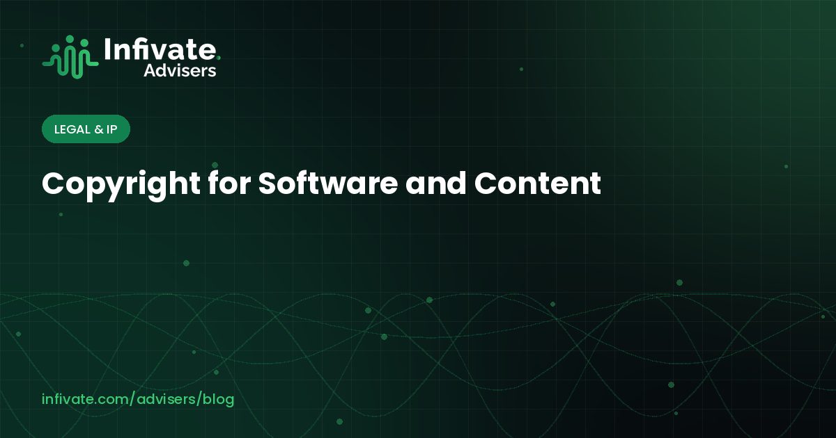 Copyright for Software and Content