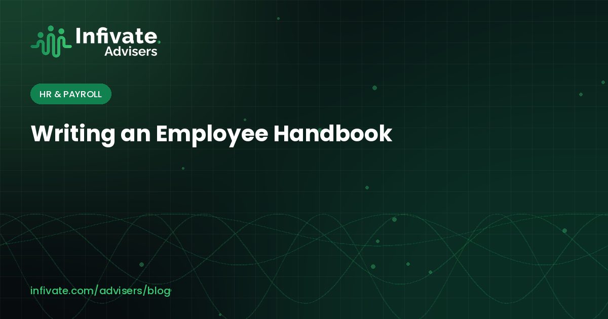 Writing an Employee Handbook