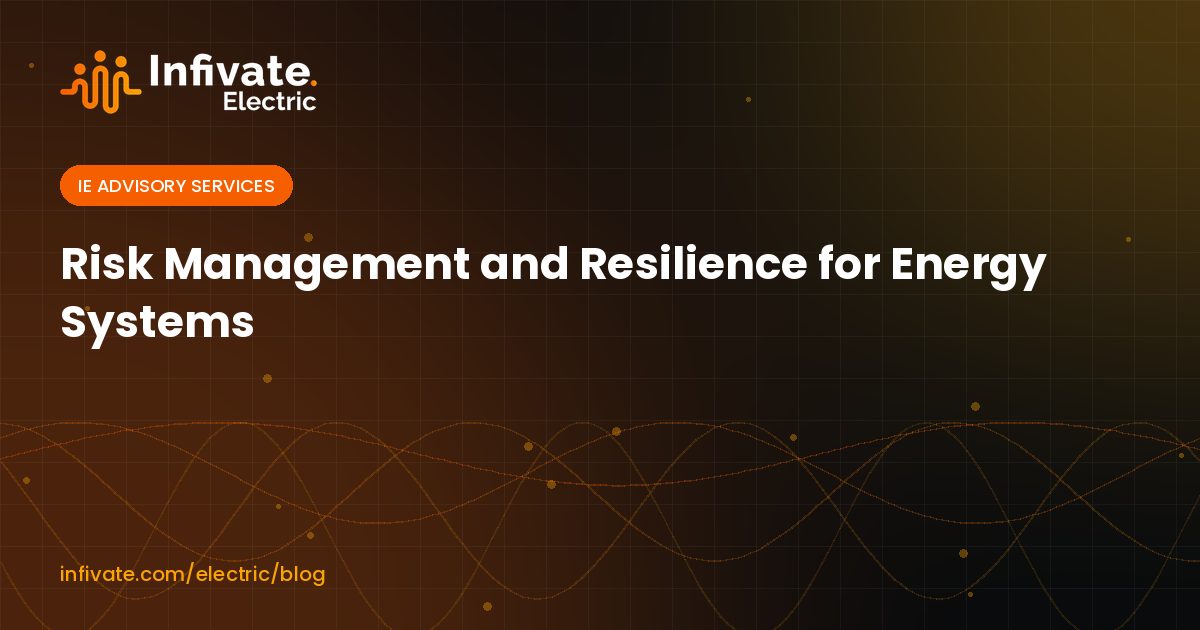 Risk Management and Resilience for Energy Systems