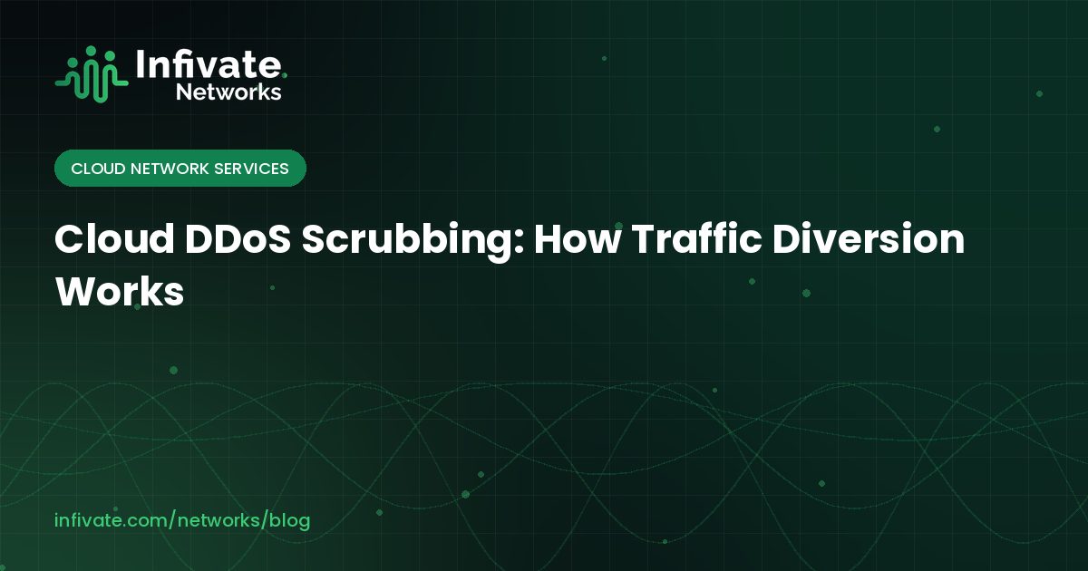 Cloud DDoS Scrubbing: How Traffic Diversion Works